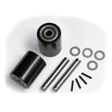 DAYTON Dayton GWK-4YX97-LW 4YX97 Load Wheel Kit for Manual Pallet Jack - Black GWK-4YX97-LW